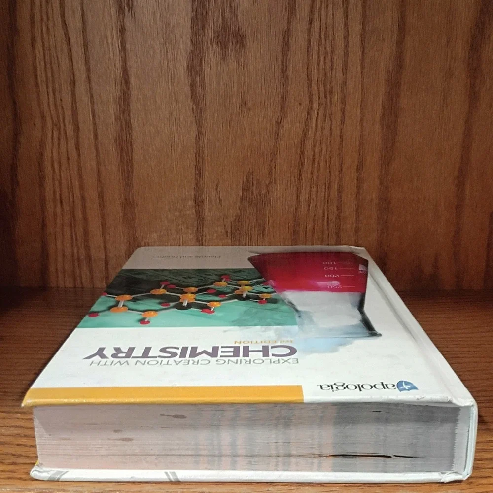Both Apologia Exploring Creation with Chemistry 3rd Edition Textbook, Solutions